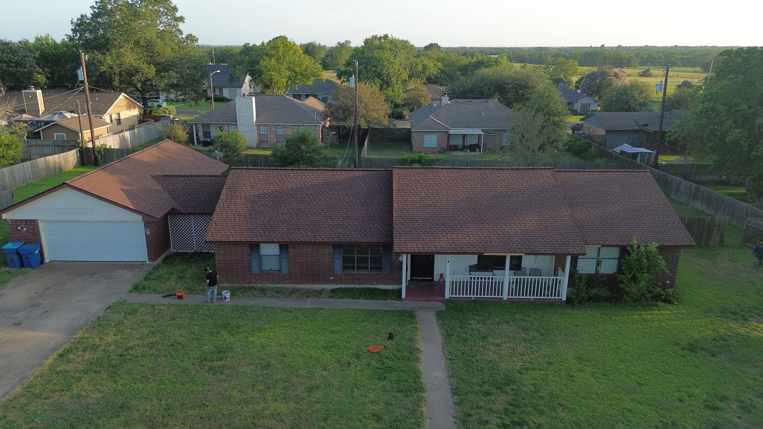 GRS Roofing — residential roof detail